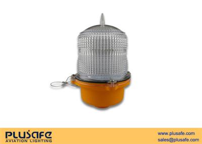 China FAA L810 Air Obstacle Lights Low Intensity Type Yellow Anti UV Coating Finish for sale
