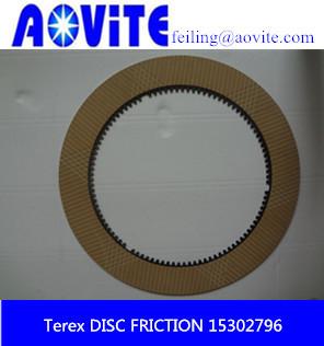 China Terex friction disc 15302796 15235882 for sale