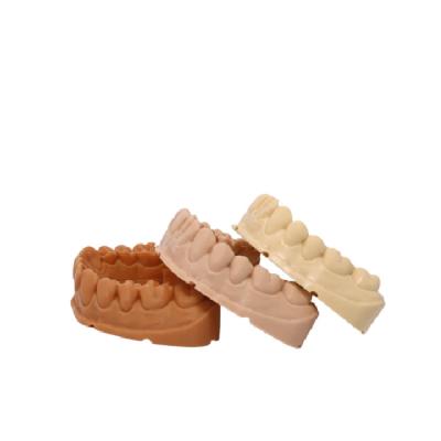 China 3D dentales que imprimen las coronas temporales alisan la corona temporal de la resina en venta