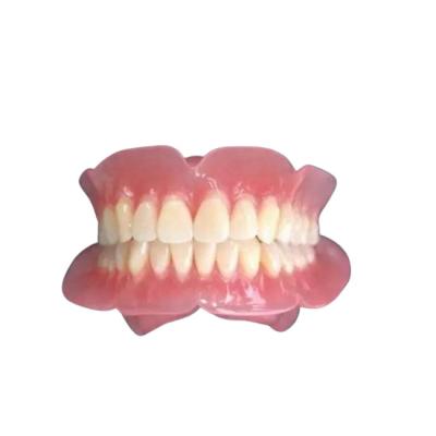 China High Strength Removable Dental Crown Wear Resistant Complete Full Mouth Dentures for sale