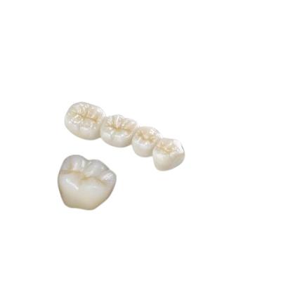 China Dental Zirconia Tooth Crown Strong Corrosion Resistance High Biocompatibility for sale
