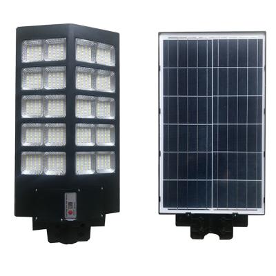 China IP65 ABS  solar powered led street light with auto intensity control integrated all in one led solar street light 500W for sale