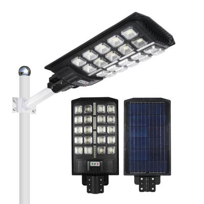 China waterproof IP65 ABS material integrated led all in one solar street light outdoor 400W led street light solar system for sale
