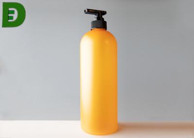 China New 28/415 Plastic bottle 1000ml water Body Pump Shampoo Lotion cup PE brown material lotion bottlecosmetic packaging for sale