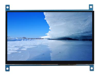 Chine L'affichage à cristaux liquides montrent 7 pouces 1024x600 avec l'écran tactile capacitif de la framboise pi du contact HDMI 7in à vendre