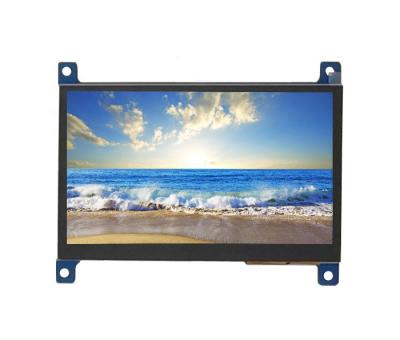 China pulgada capacitiva IPS TFT del monitor LCD 4,3 de la frambuesa pi del tacto 800x480 en venta