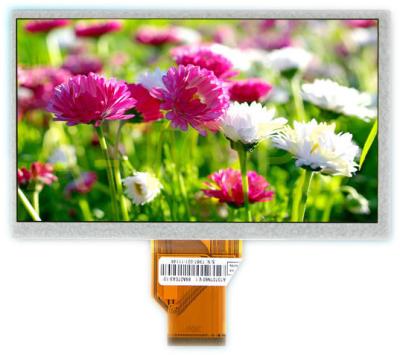 China 7.0 Inch 800x480 Dots Resolution TFT LCD Display Module 50 Pin RGB Interface for sale