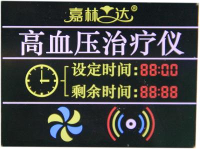 China 3 Colors Silkscreen 7 Segment Display Module Arduino VA Transmissive Negative for sale