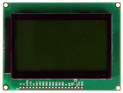 China Graphic LCD Display Module, 128x64 Dots COB STN Gray LCD Module 12864 LCM for sale