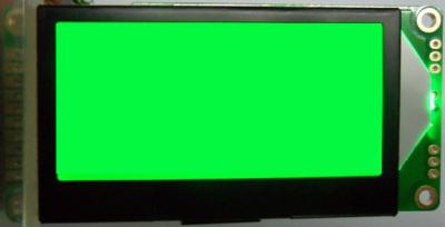 China 128 X 64 Dots Graphic LCD Display Module With Green Backlight for sale
