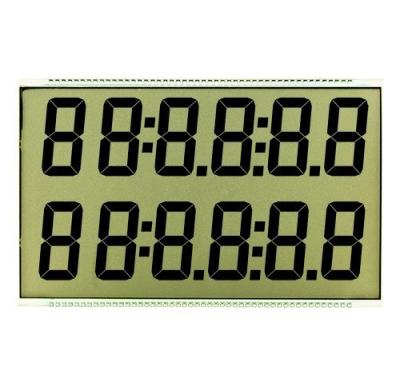 China Seven Segment Display Module Customized TN Gray Character Small LCD Display With Pin for sale
