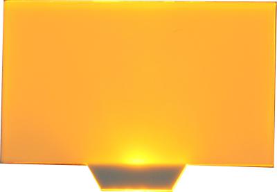 China Custom Amber LED Backlight LCD Module High Brightness Backlight 50 to 1000 Nits for sale