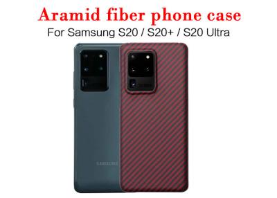 China Las series de Samsung S20 llevan - el caso resistente de Samsung de la fibra de Aramid en venta