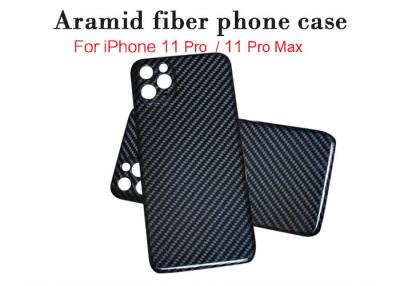 China Full Protection Glossy Style iPhone 11 Pro Max Aramid Case Carbon Fiber iPhone Case for sale