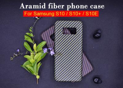 China Caja ligera estupenda de Samsung de la fibra de Aramid para Samsung S10 en venta