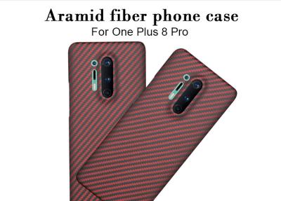 Chine Cas anti-encrassement efficace de téléphone de fibre d'Aramid pour un plus 8 pro à vendre
