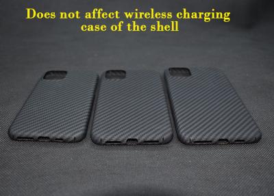 China Ultra Light Wireless Charging Aramid iPhone 11 Case for sale