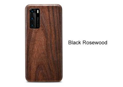 China Natural Scratch Resistant Engraved Wooden Phone Case For Huawei P40 for sale