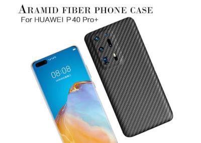 China Slim Bulletproof Matte Aramid Fiber Huawei Case for sale
