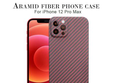 China Carbon Fiber Case Aramid Fiber Mobile Phone Cases For iPhone 12 Pro Max Kevlar Phone Case for sale