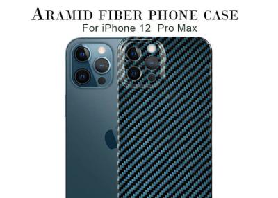 China Caixa lustrosa ultra fina do telefone da fibra de Aramid para o iPhone 13, 13 mini, 13 pro, 13 pro máximos à venda