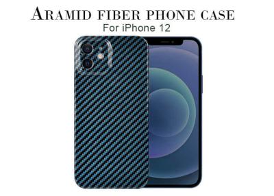 China Glossy Finish  iPhone 12 Anti Fingerprint Aramid Fiber Cell Phone Case for sale