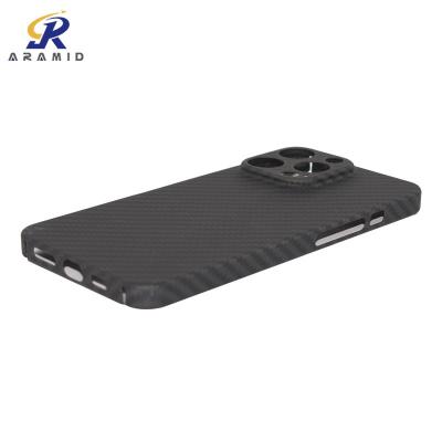 China Military Grade Kevlar Material Carbon Fiber Phone Case For iPhone 14 Pro for sale