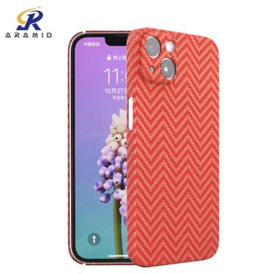 China Dustproof Aramid Carbon Fiber Smartphone Case for iPhone for sale