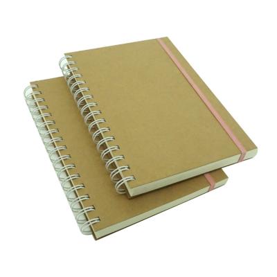 China FSC Coil Bound Book Spiral Notebook Printing With Mini Pen 142*210mm for sale