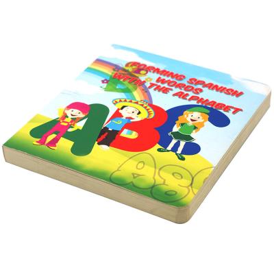 China O livro de crianças do bebê de Pantone que imprime a capa dura 170mmx170mm 450gsm à venda