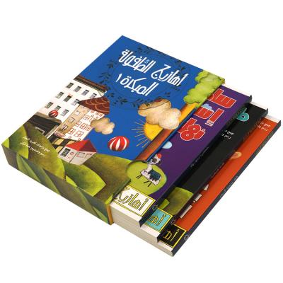 China 350gsm Childrens Book Printing , Slipcase Hardbound Book Printing 150mmx210mm for sale