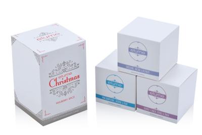 China Foiled Paper Perfume Packaging Box Cosmetic Gift Carton CMYK Printing Debossing for sale