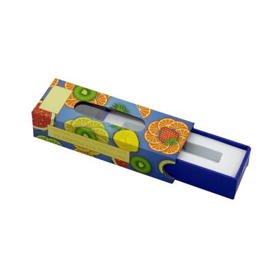 China CR Vape Cartridge Box , Cardboard Sleeve Box Matt Lamination Printing With Viewing Window for sale