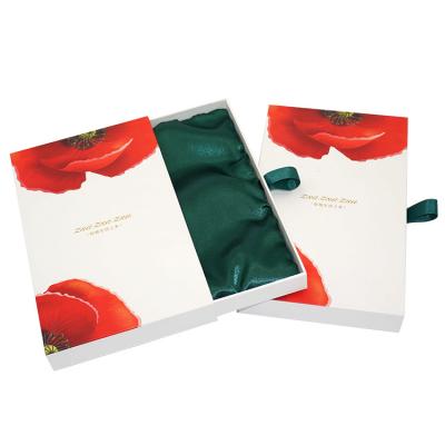 China Caixa de cartão rígida da fita, impressão a cores deslizante de Pantone da caixa da gaveta do cartão à venda