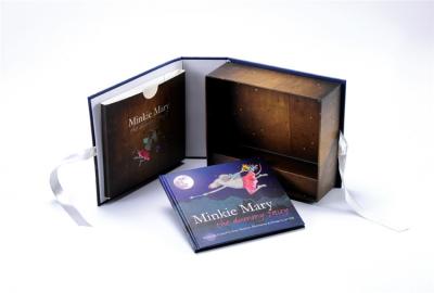 중국 광택 박판 엄밀한 판지 상자, 이야기 책을 위한 마분지 선물 포장 상자 판매용