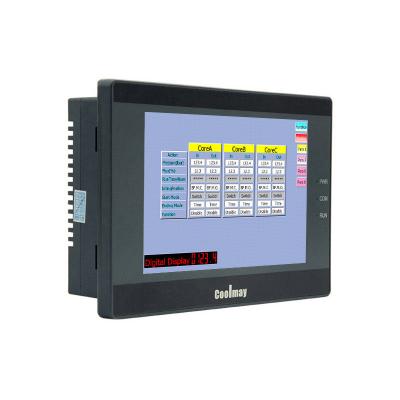 China 5'' TFT Touch Screen PLC Controller 800*480 Pixels NOR Flash 8MB Relay MR Or MOS I/O for sale