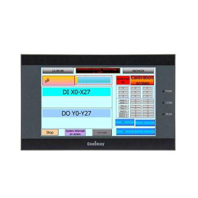 China 800*480 Pixels 5 In HMI Control Panel 65536 Colors HMI Monitor With RS232 And WIFI for sale