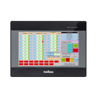 China Touchable 7Inch HMI Control Panel 65536 Colors Light Grey 32bit CPU 408MHz for sale