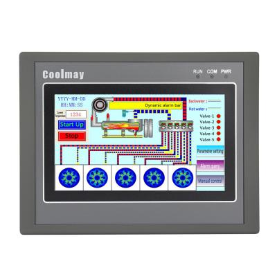 China 4.3Inch Analog Control HMI PLC All In One For Agricultural Irrigation for sale