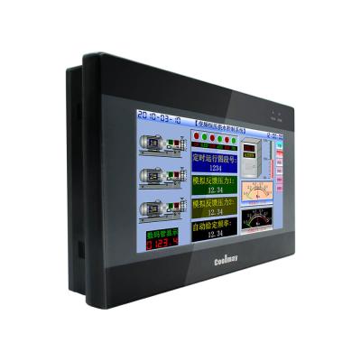 China ROM 64MB RS232 Hmi Plc All In One 7 Inch Coolmay HMI Digital Controller for sale