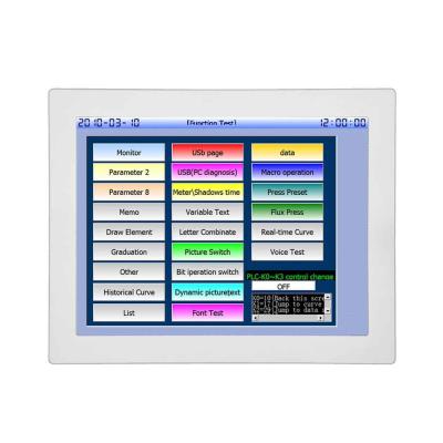 China ENCOLHER-SE 7,0 o painel de toque do sistema Coolmay HMI tela de TFT LCD de 15 polegadas à venda