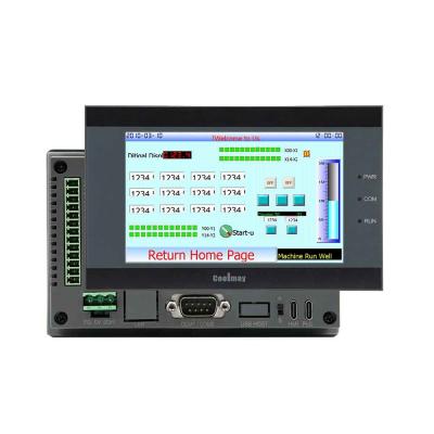 China Passive NPN 5 Inch Touch Screen PLC Combo 32 Bit CPU 408 MHz for sale