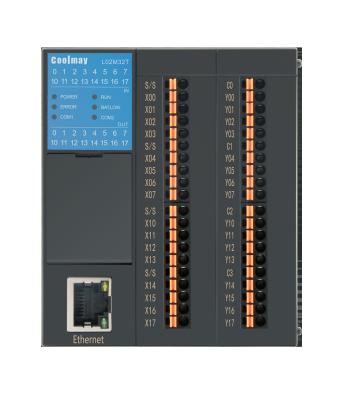 Chine Le relais de module d'unité centrale de traitement de PLC des points 32I/O a produit Works2 construit dans l'Ethernet à vendre