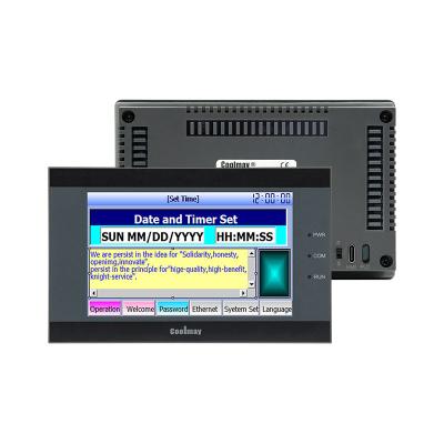 China 5 Inch Type C Interface HMI Control Panel 64MB Man Machine Interface for sale