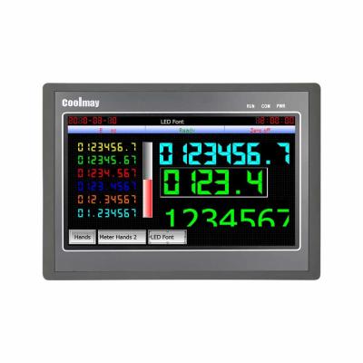 China Industrial Electrical Touch Panel PLC 10.1 Inch TFT PID Self Tuning for sale