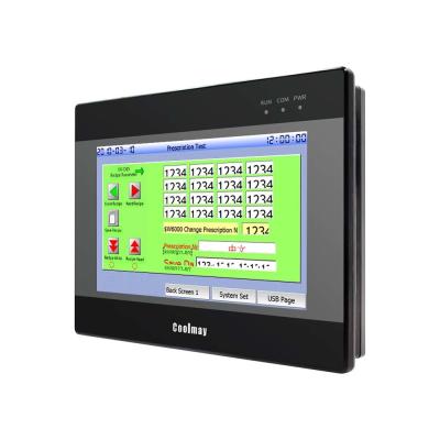 China Rechargeable Battery HMI Programming Panel 60KHz Supported Clock Adopted for sale