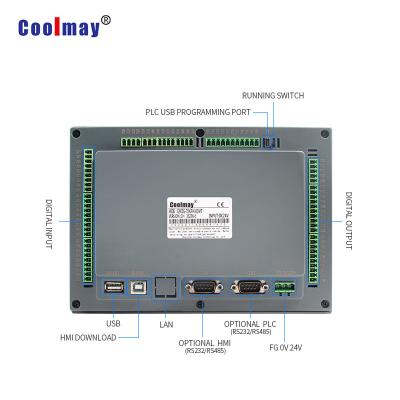 China Transistor pasivo Coolmay de la exhibición combinada NPN del retrato del PLC de 64MB RAM HMI en venta