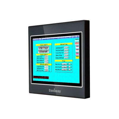 China Coolmay TK6043FH HMI Touch Screen Support Modbus Protocol RS232 RS485 HMI Control Panel for sale