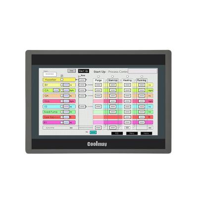 China Coolmay 10 Inch TFT HMI Control Panel RS232 RS485 Modbus Protocol for sale