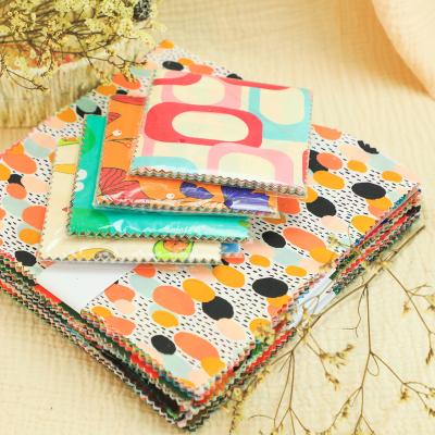 China Wholesale Shrink-Resistant Cotton Fabric Square Quilting Fabric Precut Quilting Fabric 5 Inch Charm Squares For Craft Charm Packs Quilting Fabric for sale